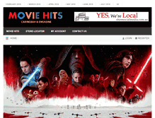 Tablet Screenshot of moviehits.com.au